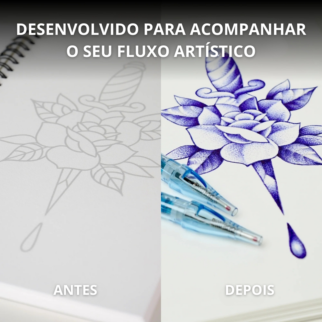 Livro de Colorir de Estilo Tradicional Americano